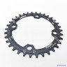 Звезда Narrow Wide IVUZEI, 34t, 1*9/10/11 ск., BCD 104 мм, алюминий, чёрный