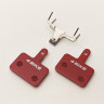 Колодки тормозные диск. 4BIKE AD 0102 OR, organic, Shimano/TEKTRO