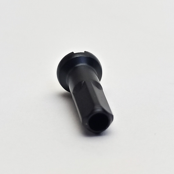 Ниппель cnSPOKE, 14G, 2.0/14 мм, латунь, чёрный