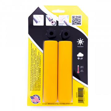 Грипсы ESI grips Chunky, 130 мм, силикон, Yellow
