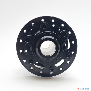 Втулка передняя Koozer XM490 Pro, диск., 32h, OLD 110 мм, чёрный