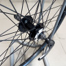 26" колесо заднее 10*135 мм QR, диск., под трещотку Korabat DH18 + Feiyafu, чёрный