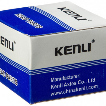 Рулевая колонка безрезьбовая Kenli KL-B441, полуинт. 1 1/8", 44/55 мм, насыпные, черный