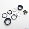 Рулевая колонка безрезьбовая ZTTO EC34, 1 1/8", 34/34 мм, пром., чёрный