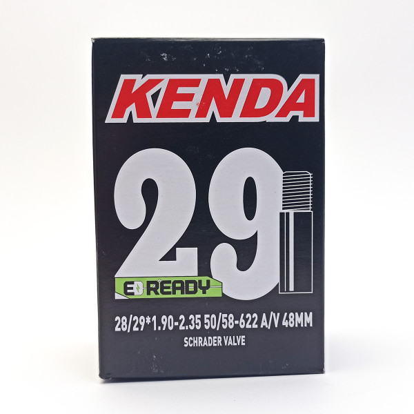 Камера 29*1.9/2.35", Schrader 48 мм, Kenda E-Ready
