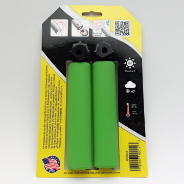Грипсы ESI grips Chunky, 130 мм, силикон, Green