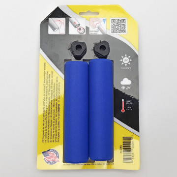 Грипсы ESI grips Extra Chunky, 130 мм, силикон, Blue