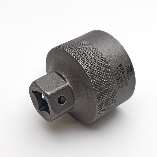 Съемник каретки Hollowtech II головка BIKE HAND YC-29BB, сталь, серый