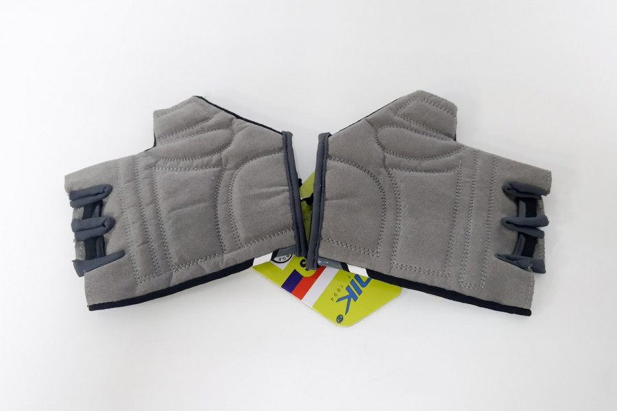Велоперчатки Polednik Active, L, черный/серый