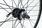 26" колесо переднее 9x100 мм QR, диск. Forward DW + Wang Zheng WZ-A282FQR, черный