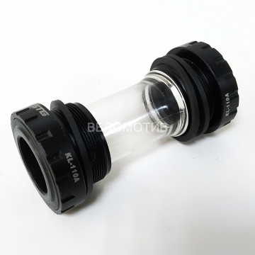 Каретка Kenli KL-110A, 24 мм, алюминий, черный -