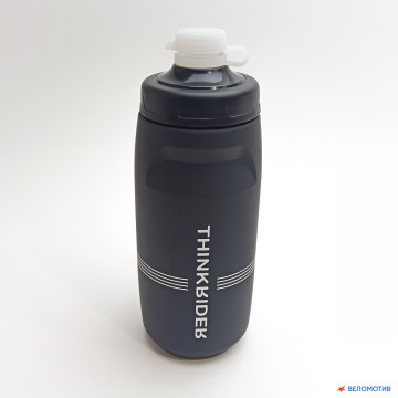 Фляга Thinkrider, 620 мл, полипропилен, чёрный