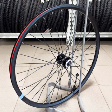27.5" колесо переднее 9*100 мм QR, диск. Krypton + Krypton, чёрный