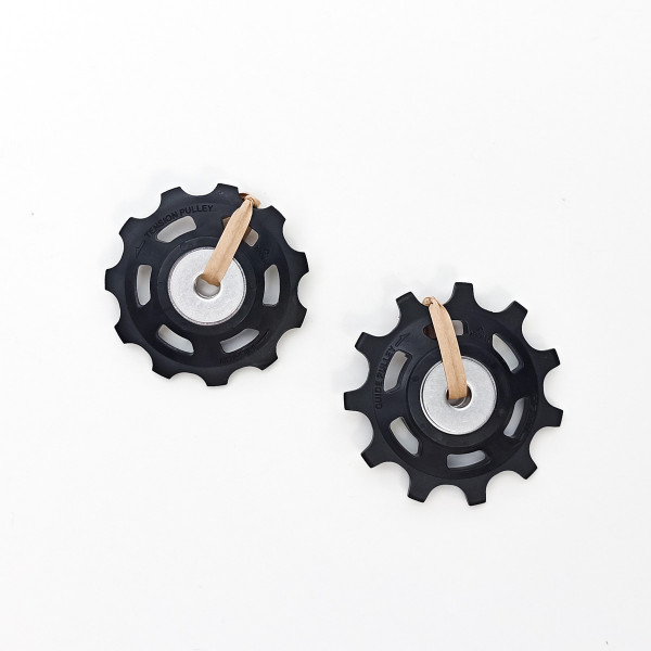 Ролики переключателя 11 ск. Shimano RD-M8000, металл+пластик, чёрный