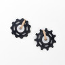 Ролики переключателя 11 ск. Shimano RD-M8000, металл+пластик, чёрный