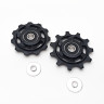 Ролики переключателя 11 ск. Shimano RD-M8000, металл+пластик, чёрный