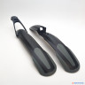Крылья комплект S-WORDS XH-B218, быстросъем., полипропилен, чёрно-серый